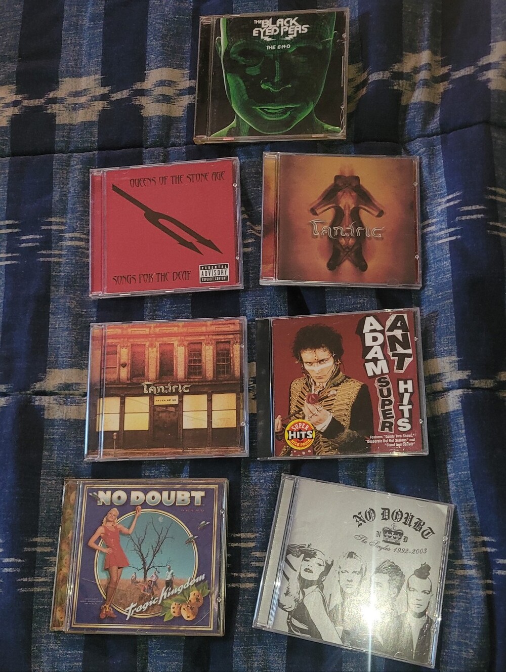 Assorted Music CD Collection - Various Artists (Red, Green, Brown, Black, White)